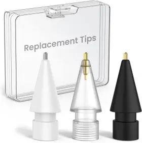 Wg58 Delidigi 3 Pack Apple Pencil Tips Replacement Compatible With 2nd 1