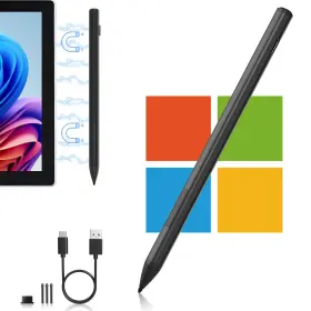 Sp05-bk-sqz-ca-cd Diliichar Surface Pen 4096 Finest Control Eraser Key Pro Stylus For Sur