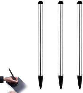 Dpwoum 716842222349 Three Colors Stylus Pens Universal Fine Point For Phone/android/tablet Silver