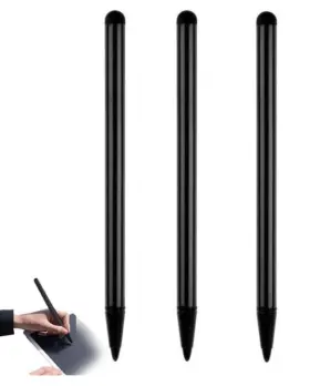 Dpwoum 716842222363 Three Colors Stylus Pens Universal Fine Point For Phone/android/tablet Black