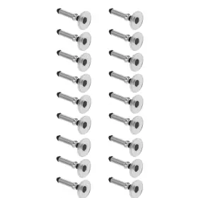 Dpwoum 789789263812 18 Pcs Silver Universal Stylus Replacement Tips Disc