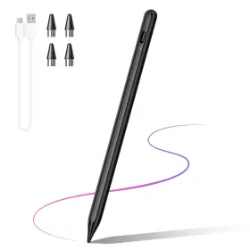 Drymokini 717977006972 Stylus Pen For Ios Android Touchscreens Rechargeable Tablet Pencil Black