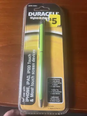 No.du9910 Duracell Du9910 Inch Nip Model Stylus And Pen In 1 For Iphone Ipad Ipod Touch Et