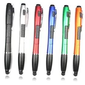 Lysb01io0f368-electrncs Duraforcity Stylus Pen 6 Pcs 3-in-1 Multi-function Touch Screen Ballpoint