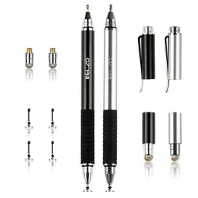 Elzo 716045745133 3 In 1 Stylus Disc Touch Screen Pens And Gel Pen Combo 2 Pcs With 6