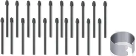 Fllynewrite 717701735635 20pcs Marker Tips For Remarkable Pen Durable Compatible With R
