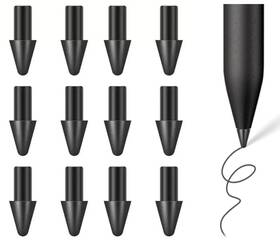 Fllynewrite 717710085974 Oem 12pcs Carbon-filled Tips For Remarkable Paper Pro Pen Tips-black