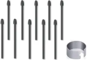 Fllynewrite 741421111394 10pcs Tips For Remarkable 2 Pen Tipsstylus Nibs Replacement Marker Pen/marker