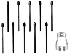 Fllynewrite 768572413801 10 Pack Soft Tips Nibs For Lamy Al-star Emr Stylus Digital Pen Tips/nibs