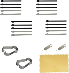Gnlkyzwv 711181401271 20pcs Pack Tab S6 S Pen Nibs Replacement Stylus Tips For Samsung Galaxy