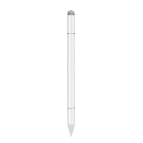 Golzer 614141506484 Stylus Pen 3-in-1 Of Universal Capacitive Screen Silver