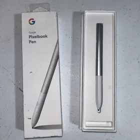 Google 842776101860 Genuine Pixelbook Pen - White/silver Used With Box Needs -aaaa Battery