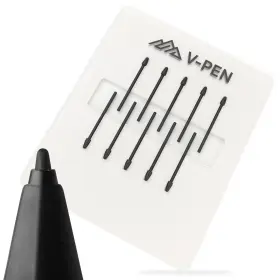 Group Vertical 706212990145 V-pen Stylus Nibs For Remarkable 2 10-pack - Superior Black Tips Precis