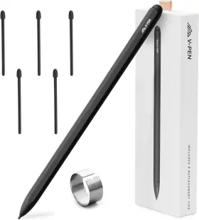 Remark033-bk Group Vertical V-pen Emr Stylus For Remarkable 2 Pen Replacement Original Grip Feel &