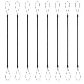 Cz0sipnp Hariendny 575687 4 8 Pcs Elastic Lanyard Tether Retractable Spring Coil Strap Pens 26cm
