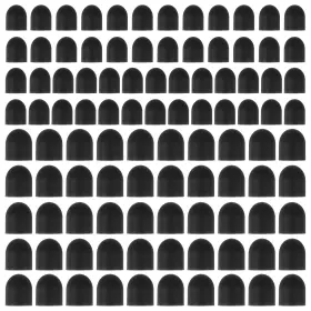 Lorts6vb Heclia 729709 1 60pcs Silicone Tips For Stylus Pens 0.21inch/ 0.27inch 5.5mm/ Black