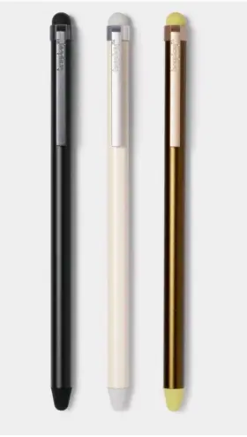 Heyday 197543407950 New Stylus Pen 3pk - Black Olive Stone White