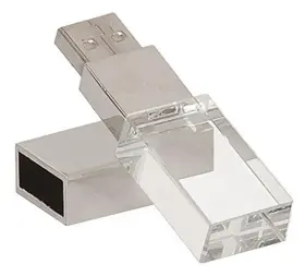 4348322939 Hopas New Crystal Transparent Rectangle Genuine Usb Flash Drive Wedding Gift Pen Dr