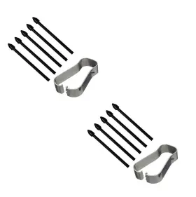 Hqb-star 770343068462 10 Pcs Replacement Tips Stylus Pen Nibs Parts For Samsung Galaxy Note10 Note1