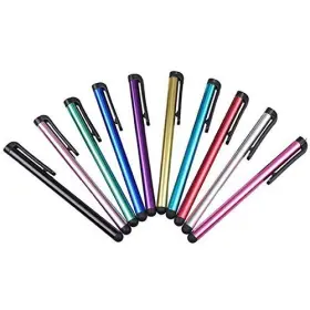 Hs 605734531037 Multi Color Universal Small Touch Stylus Metal Pen For Mobile Phone Cell Smar