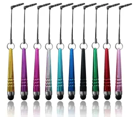 Ic Iclover 956473354901 10pcs Sharp Short Touch Screen Pen Mini Stylus With 3.5mm Jack Connector