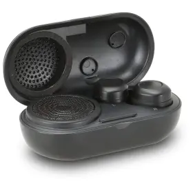 Iaebts410b Ilive 047323704123 Truly Wire-free Earbuds Charging Case With Speaker