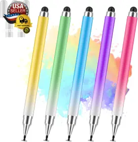 Inc. 313105449415 Stylus Pens For Touch Screens Universal 2 In 1 Pen Ipad Compatible W