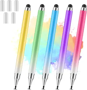 Inc. 445027941982 Stylus Pens For Touch Screens Universal 2 In 1 Pen Ipad Compatible W