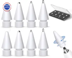 Tht-48 Inesore 8 Pack For Apple Pencil Tips Replacement Accessories Compatible