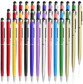 23025 Innhom 36 Pack Stylus Pens For Touch Screens Pen Ipad 2 In 1 Stylists