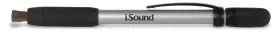 Isound-4718 Isound 845620047185 Artist Brush Stylus Duo Silver/black