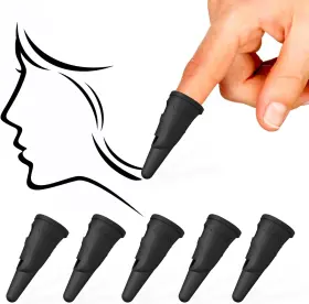 Pen-001 Javieruis 6pcs Stylus Pens Silicone Finger 6 Pcs For Women Kids Black