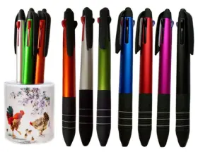 Jc10012 Jc1927 Multicolor Pens With Stylus Tip 2 In 1 For Touch Screen And Wring Jc10012 Jc1927 Multicolor Pens With Stylus Tip 2 In 1 For Touch Screen And Wring