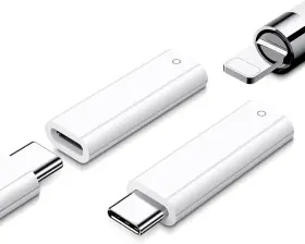 Jiunai-1996 Jiunai 313025663694 2 Pack Usb-c To Pencil 1st Generation Adapters For Apple Gen