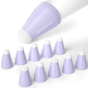 Joosko 797427677877 Compatible Apple Pencil Nib Protector Silicone Fiber Pack Of
