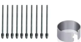 Jviq 741421542532 10pcs Upgrade Version Tips Compatible With Remarkable 1/2 Tablet Pen Replacem