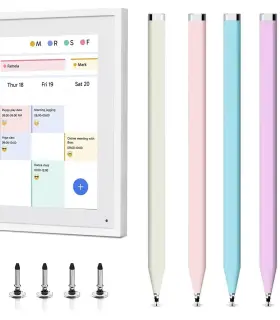 Jviq 769016601471 4 Pcs Stylus Pen For Skylight 15 Inch Calendar Blue Pink Green Purple