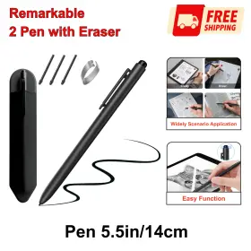75095852 Jvkzaen Emr Stylus Pen With Eraser 4096 Pressure Tilt And Palm Rejection For Remarkable