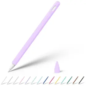 Stn-ipen2-purple Kelifang Silicone Case For Apple Pencil Pro 2024 And 2nd Generatio