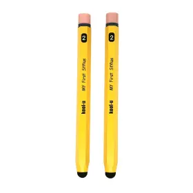 Kool-u 719833095380 Stylus Pens For Kids Hexagon Shaped Like A Real Pencil Compatible With All