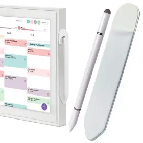 Skyl-pen-01 Kyrgeu Stylus Pen For Skylight Calendar 3-in-1 Tri-tip No Battery Needed White