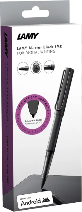 Lamy 014519727255 Al-star Emr Black Pc/el Tip - Stylus Pen For Many Android Devices To
