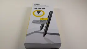21274-06735 Lamy Safari Twin Pen Emr Black 2 In 1 Stylus Ballpoint Pointer Nib Pom