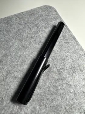 L471 Lamy Al-star Black Emr Stylus For Digital Writing - 0.7mm Round Nib Pom