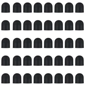 X8hzdmp8 Larrel 693514 1 40 Pcs Silicone Stylus Pen Tips 0.24inch 6mm Replacement Black