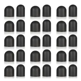 H6eqcx5a Larrel 708573 1 30 Pcs Silicone Tablet Pen Nibs 0.2ftft And 0.28ftft No Scratches Stylus Black