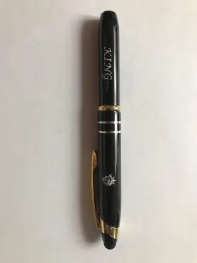 Lysb00t3c9x6s-electrncs Lexi Lighted Tip Pen With Stylus Black/gold