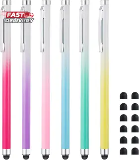 Linfanc 313035590515 Stylus Pens For Touch Screens 6 Pack High Sensitivity And Precision C