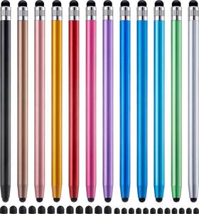 Linfanc 711182018690 12pcs Stylus Pen For Touchscreen 2-in-1 High Precision And Sensitivity St