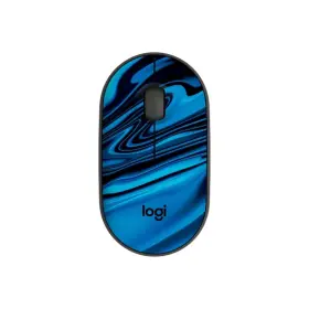 910-007282 Logitech 097855195838 M340 Collection Wrls Mouse Blue Galaxy